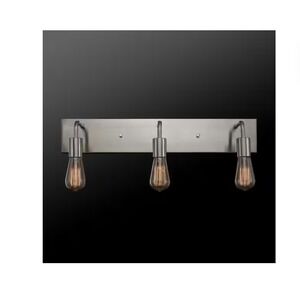 Globe Electric Holden 3 Light Vanity Fixture/Light (Brushed Nickel)